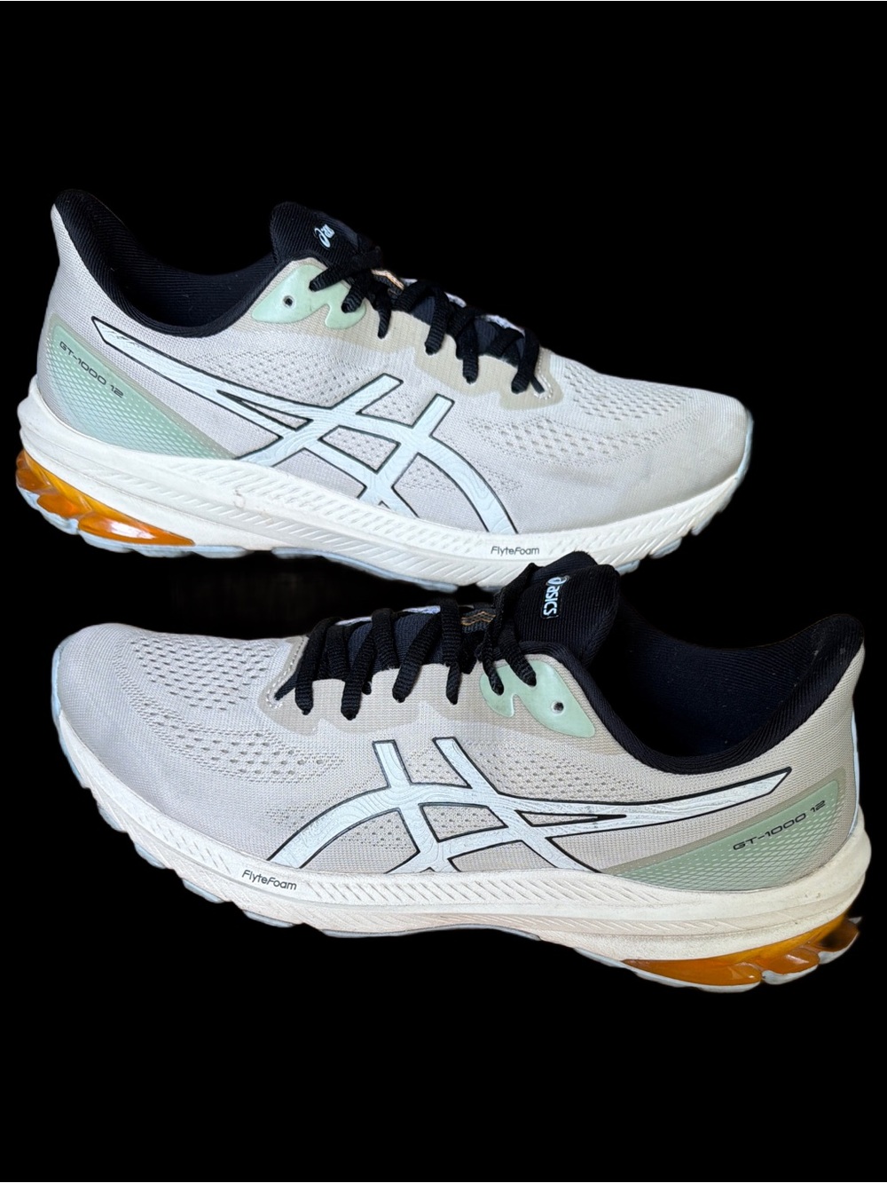 Asics GT-1000 V12 Men's Running Shoes Bathing Fellow Yellow Size 11D